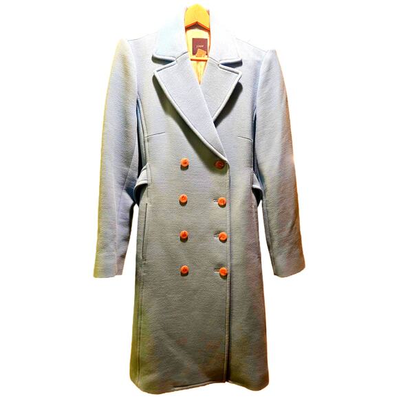 J. Crew Fine Wool Midi Coat 14 - Picture 1 of 7